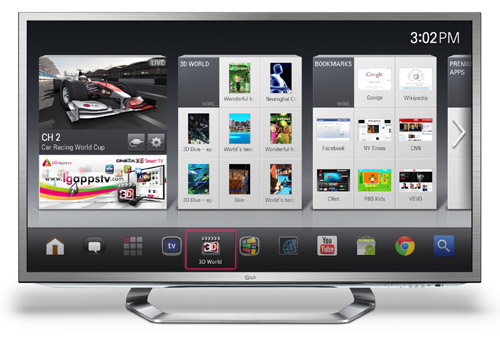 LG : از Google Tv جدید در نمایشگاه CES 2013 رونمایی میکنیم - تکفارس 