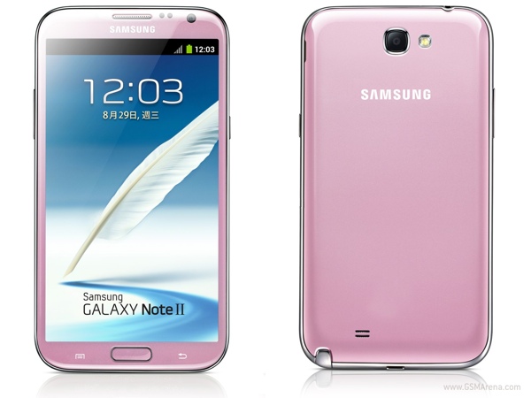 Galaxy Note II صورتی رنگ،در وبسایت سامسونگ تشخیص داده شد! - تکفارس 