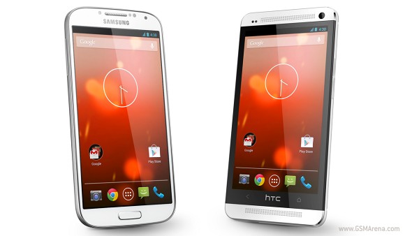 نسخه گوگلی HTC One و Samsung Galaxy S4 آماده فروش شدند! - تکفارس 