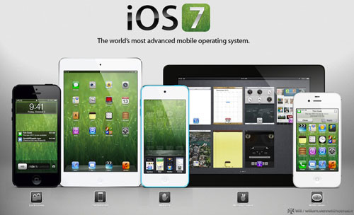 معرفی iOS 7 - تکفارس 