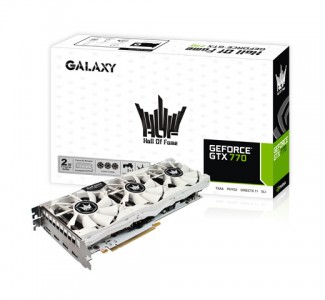 HOF جدید گالاکسی این بار برای GTX 770 - تکفارس 