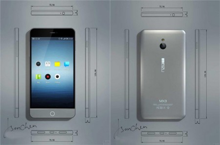 تصاویر Meizu MX3 رونمایی شد