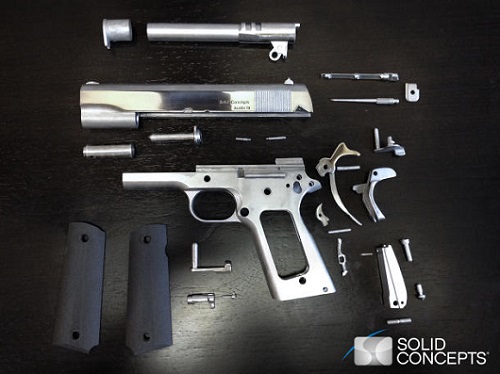 تولید اسلحه های واقعی با چاپگرهای سه بعدی - تکفارس 