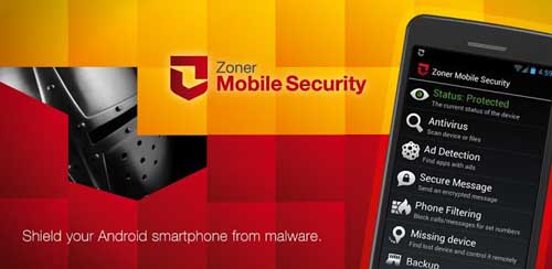 دانلود آنتی ویروس Zonar Mobile Security ورژن ۱.۱.۲ برای اندروید - تکفارس 