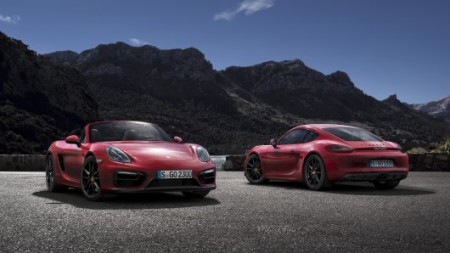 رونمایی پورشه ازboxter GTS , Cayman GTS در نمایشگاه پکن