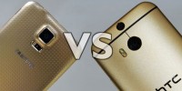 مقایسه کامل و تصویری HTC one m8 و Samsung Galaxy Note 3 - تکفارس 