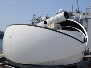 سلاح لیزری متعلق به نیروی دریایی آمریکا با قابلیت شلیک با کنترلر