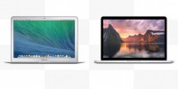 مقایسه همراه با تصویر Macbook Air 2014 و Macbook pro