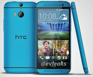 HTC One M8 این بار در لباس آبی! - تکفارس 