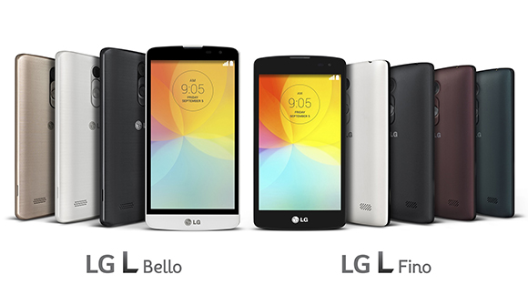 LG L Fino و LG L Bello , دو میان رده ی جدید از ال جی - تکفارس 