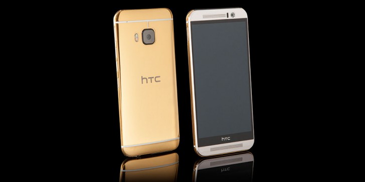HTC M9 ساخته شده از طلا هم معرفی شد - تکفارس 