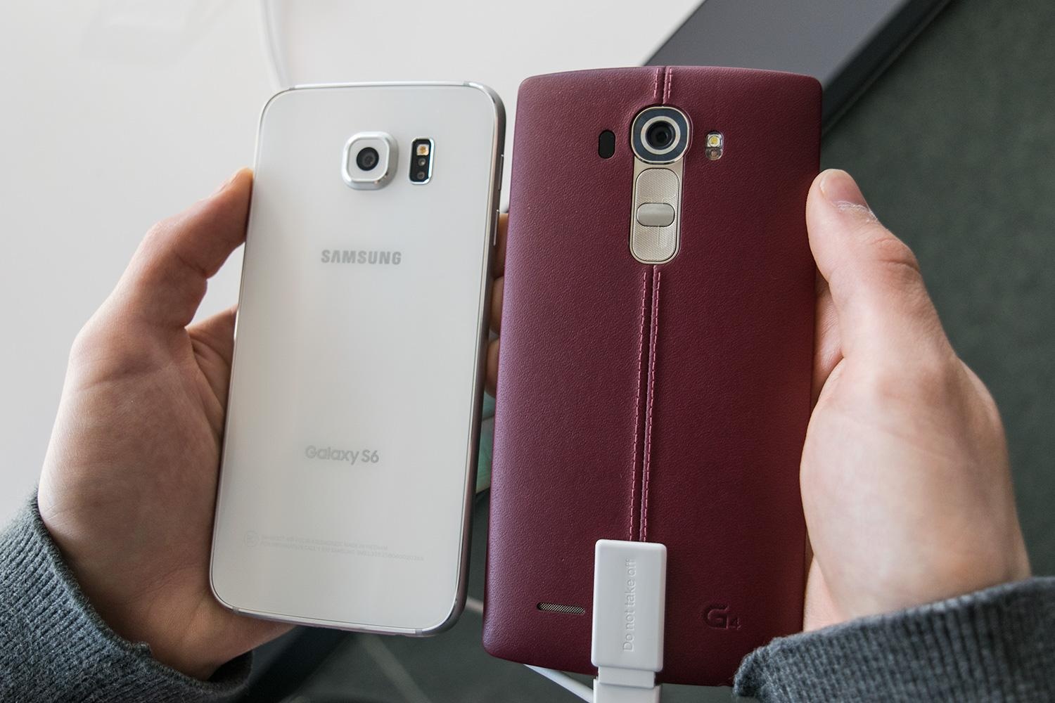 مقایسه کیفیت دوربین Galaxy S6 و LG G4 - تکفارس 
