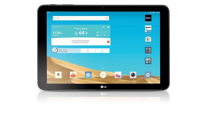 AT&T رسما اعلام کرد LG G Pad X 10.1 را در تاریخ ۱۳ شهریور عرضه خواهد کرد - تکفارس 