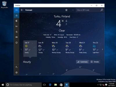 تصاویر Windows 10 Build 10565 لیک شد - تکفارس 