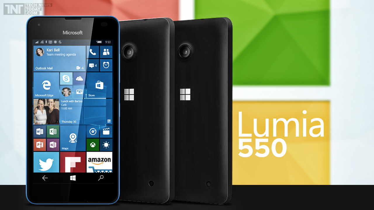Microsoft Lumia 550 هم‌اکنون در ایالات متحده و اروپا دردسترس است - تکفارس 