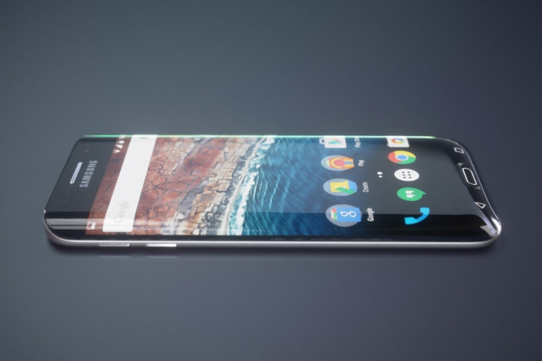 طرح مفهومی از Galaxy S7 Edge با سه لبه‌ی منحنی - تکفارس 