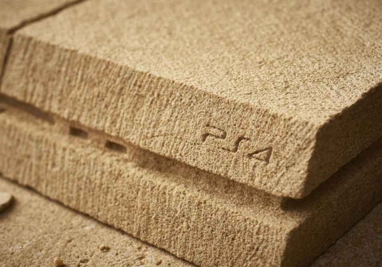 نگاهی به کنسول PS4 از جنس سنگ - تکفارس 