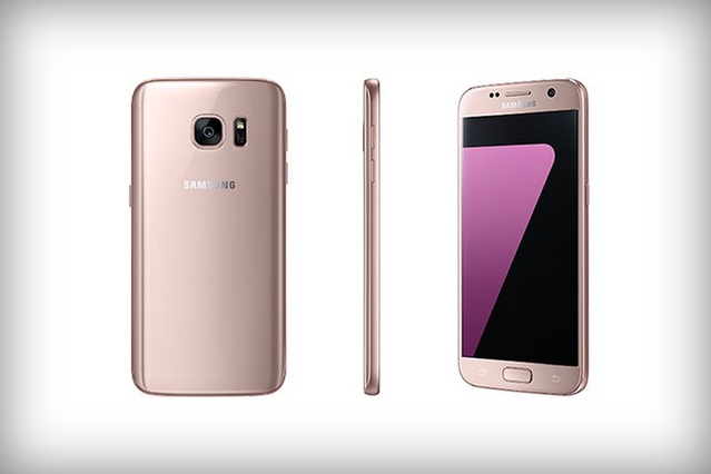 رنگ “صورتی طلایی” گوشی های Galaxy S7 و S7 EDGE معرفی شد - تکفارس 