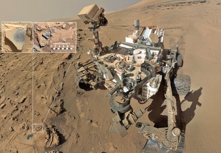 شواهدی از وجود اکسیژن و شن‌های عجیب، سوغات کاوشگر ناسا از مریخ تاکنون - تکفارس 