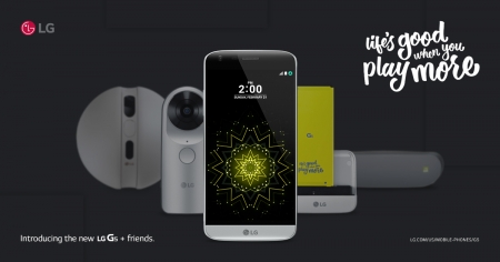 نسخه ۳۲ گیگابایتی LG G5 را با ۳۲ درصد تخفیف، به قیمت ۴۰۹.۹۹ دلار از طریق eBay تهیه کنید - تکفارس 