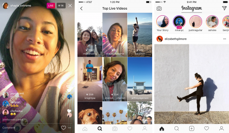 Instagram Live پخش زنده ی ویدئوها را امروز به استوری شما می آورد - تکفارس 