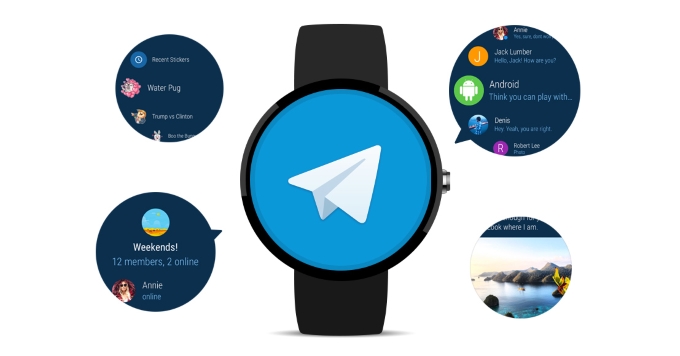 تلگرام بر روی  Android Wear 2.0 عرضه شد - تکفارس 