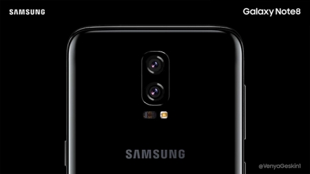 اطلاعات جدید از اسکنر اثر انگشت Galaxy Note 8 - تکفارس 