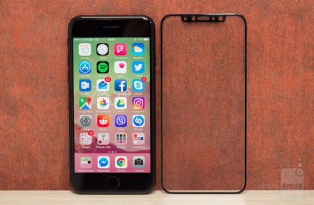 محافظ صفحه‌ی احتمالی iPhone 8 دیده شد - تکفارس 