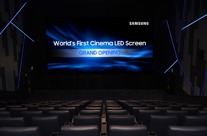 اولین صفحه نمایش LED سینمایی جهان توسط سامسونگ رونمایی شد - تکفارس 