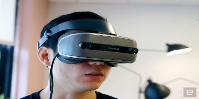 هدست واقعیت مجازی Lenovo هزینه‌ای ۳۵۰ دلاری خواهد داشت - تکفارس 