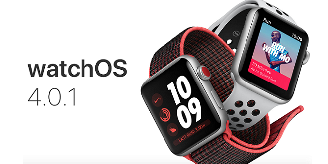 انتشار به روز رسانی watchOS 4.0.1 برای Apple Watch Series 3 - تکفارس 