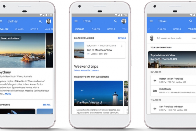 گوگل امکان رزرو هتل‌ها و پروازها را از طریق نتایج جستجو مهیا کرد - تکفارس 