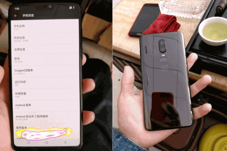 برگه مشخصات گوشی OnePlus 6 لو رفت - تکفارس 