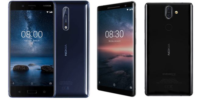مقایسه آیفون X با Nokia 8 Sirocco - تکفارس 