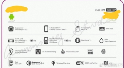 مشخصات فنی مدل HTC یو ۱۲ پلاس منتشر شدند - تکفارس 