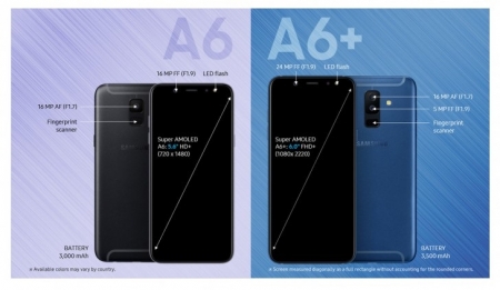 Galaxy A6 و A6+ در سایت اندونزی سامسونگ تأیید شدند + جزئیات کامل - تکفارس 