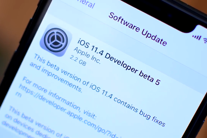 پنجمین نسخه‎ی بتای iOS 11.4 برای آیفون و آیپد منتشر شد - تکفارس 