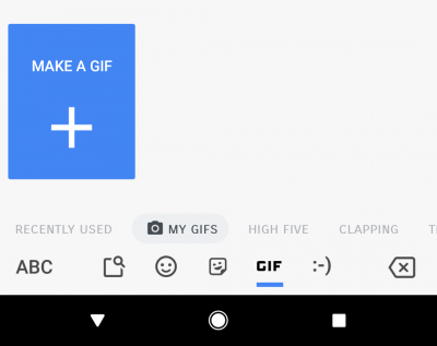 بتای Gboard برای اندروید به شما اجازه می‌دهد که GIFهای خود را بسازید - تکفارس 
