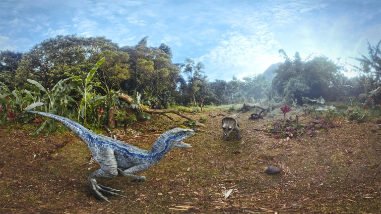 Jurassic World: Blue داستان یک دایناسور را با استفاده از هدست‌های Oculus VR روایت می‌کند - تکفارس 