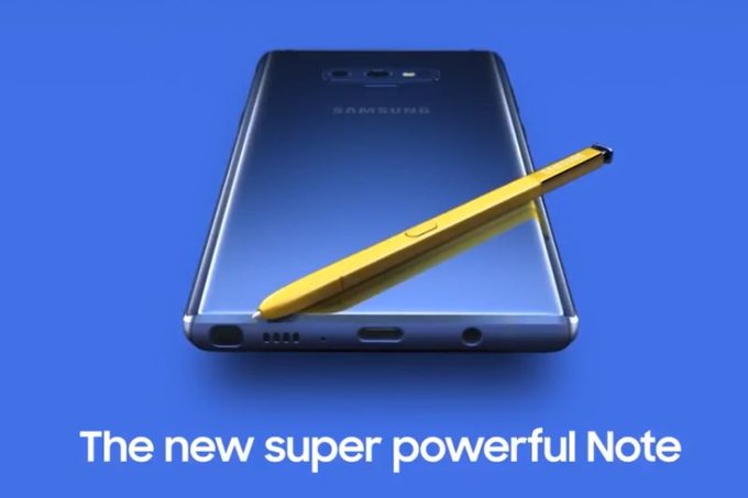 قیمت Galaxy Note 9 در بریتانیا لو رفت - تکفارس 