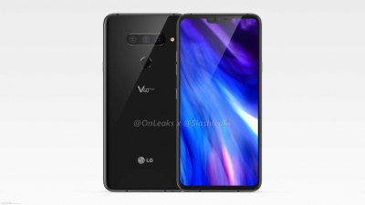 تصاویر رندر جدید LG V40 ThinQ حکایت از وجود ناتچ دارند - تکفارس 