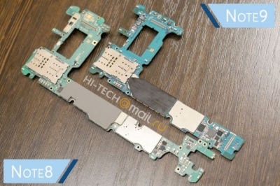 تصاویری از اجزاء درونی گوشی گلکسی Note 9 منتشر شد - تکفارس 