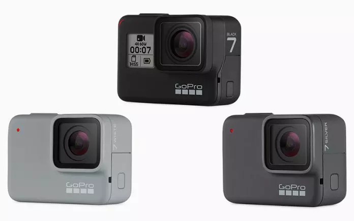 رونمایی از سه دوربین GoPro Hero 7 با سه مدل مختلف - تکفارس 
