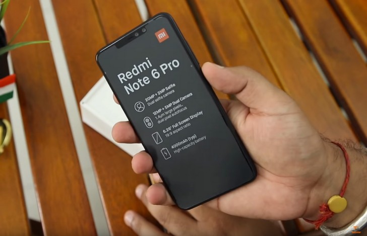 گوشی Redmi Note 6 Pro در یک ویدیو مشاهده شد - تکفارس 