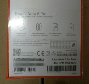 تصاویر live مربوط به گوشی شیائومی Redmi Note 6 Pro بعضی از مشخصات آن را تایید می‌کند - تکفارس 
