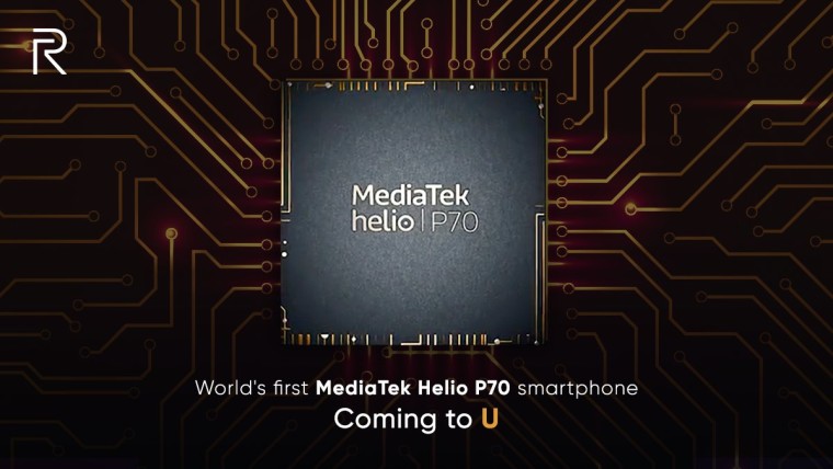 استفاده از پردازنده هلیو P70 در سری U گوشی‌های شرکت Realme - تکفارس 