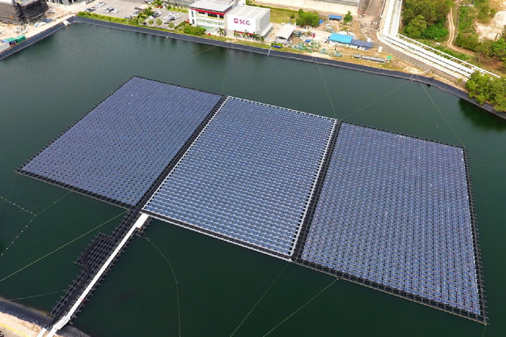 ساخت نیروگاه‌های خورشیدی شناور بر روی سد در تایلند - تکفارس 