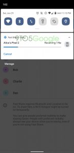 گوگل Fast Share را جایگزین اندروید بیم کرد - تکفارس 