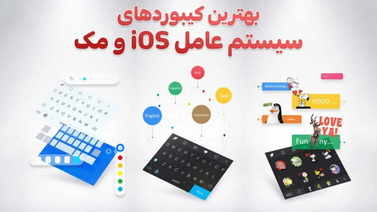 بهترین کیبوردهای سیستم عامل iOS و Mac - تکفارس 