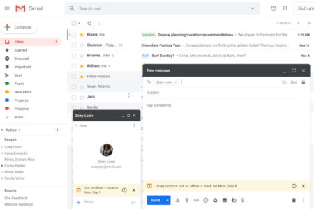 گوگل ویژگی Out of Office را به جیمیل و هنگ‌آوتس اضافه می‌کند - تکفارس 